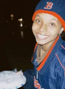 Avari smiling at the camera