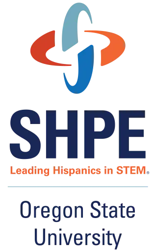 SHPE Leading Hispanics in STEM logo